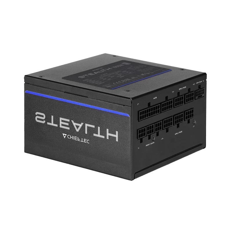 Netzteil CHIEFTEC Stealth Vega M SPX-1000-FC 1000W 24-pin ATX 80 PLUS Platinum, 135 mm Lüfter, Schwarz