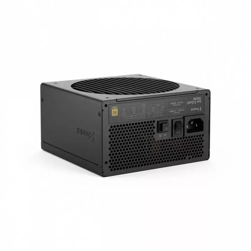Netzteil fractal design FDE Ion 3 GOLD 750W 80+ GOLD Schwarz, modulares ATX, 750W Ausgangsleistung