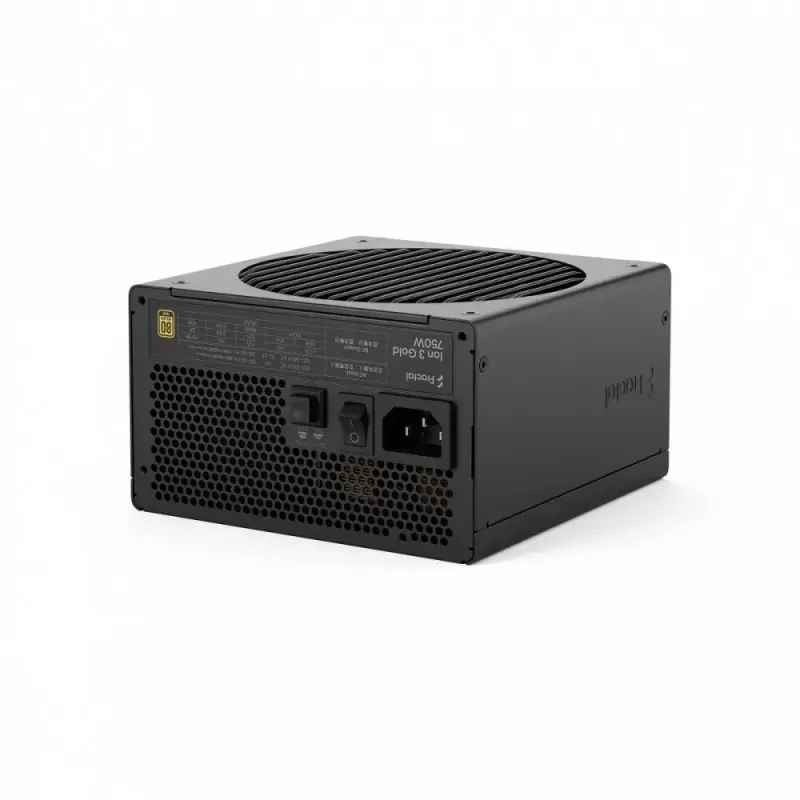 Netzteil fractal design FDE Ion 3 GOLD 750W 80+ GOLD Schwarz, modulares ATX, 750W Ausgangsleistung