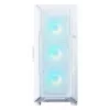 PC-Gehäuse ZALMAN i3 NEO ARGB V2 WHITE Midi Tower, gehärtetes Glas, 3x120 mm Frontlüfter, unterstützt ATX/Mini-ITX