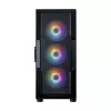 ZALMAN Mid-Tower-PC-Gehäuse I3 NEO V2, schwarz, 4x RGB-Lüfter, ATX/microATX-Unterstützung