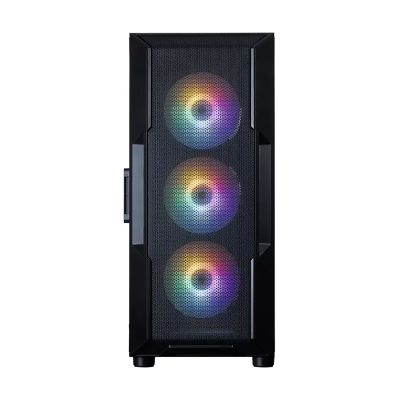 ZALMAN Mid-Tower-PC-Gehäuse I3 NEO V2, schwarz, 4x RGB-Lüfter, ATX/microATX-Unterstützung