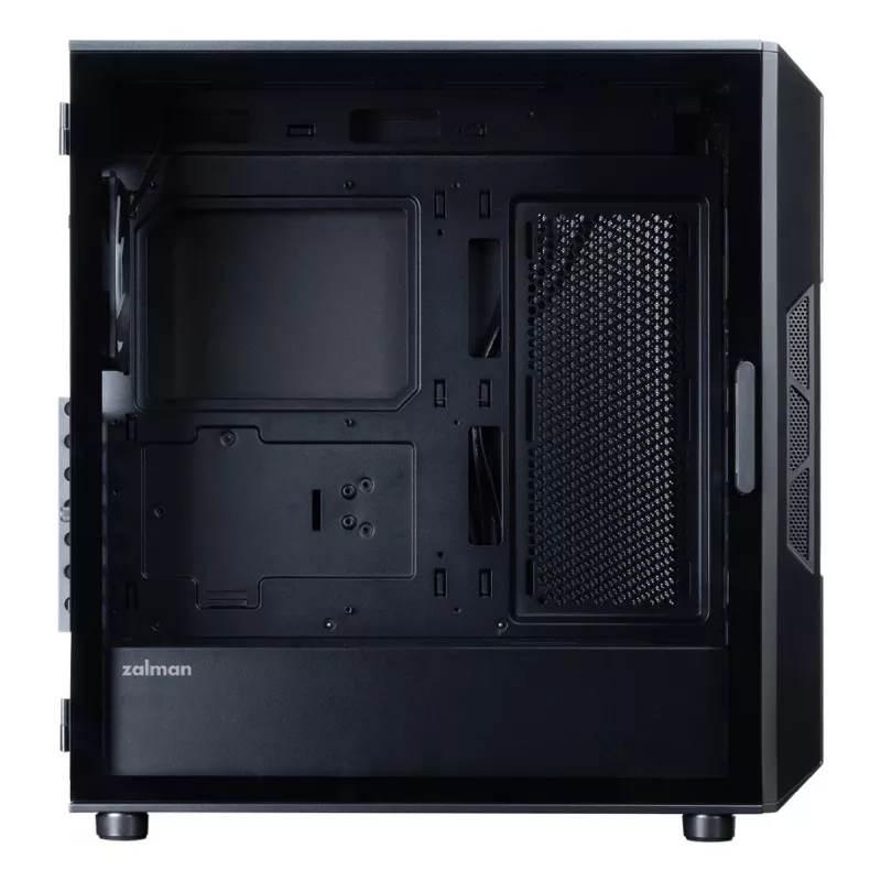 ZALMAN Mid-Tower-PC-Gehäuse I3 NEO V2, schwarz, 4x RGB-Lüfter, ATX/microATX-Unterstützung