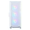 Computer-Gehäuse Zalman I3 NEO V2 WHITE Midi Tower, ATX/Mini-ITX, gehärtetes Glas, 3x120mm Frontlüfter, USB 3.2 Gen1
