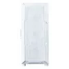 Computer-Gehäuse Zalman I3 NEO V2 WHITE Midi Tower, ATX/Mini-ITX, gehärtetes Glas, 3x120mm Frontlüfter, USB 3.2 Gen1