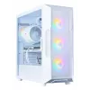 Computer-Gehäuse Zalman I3 NEO V2 WHITE Midi Tower, ATX/Mini-ITX, gehärtetes Glas, 3x120mm Frontlüfter, USB 3.2 Gen1