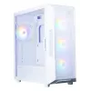 Computer-Gehäuse Zalman I3 NEO V2 WHITE Midi Tower, ATX/Mini-ITX, gehärtetes Glas, 3x120mm Frontlüfter, USB 3.2 Gen1