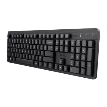 Trust Ody II Tastatur Office RF Wireless QWERTY US English Schwarz
