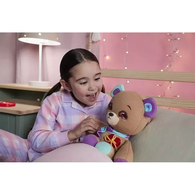 Plüsch-Interaktives Maskottchen Cobi Thready Bear – bewegungsaktiviertes Spielzeug mit Sound und Sensoren