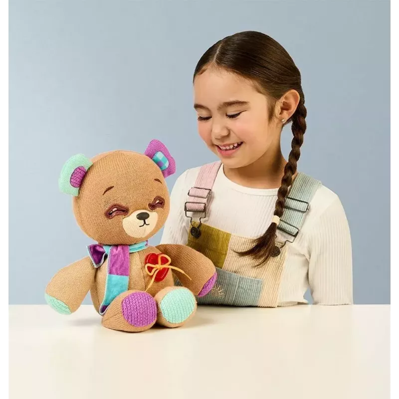 Plüsch-Interaktives Maskottchen Cobi Thready Bear – bewegungsaktiviertes Spielzeug mit Sound und Sensoren