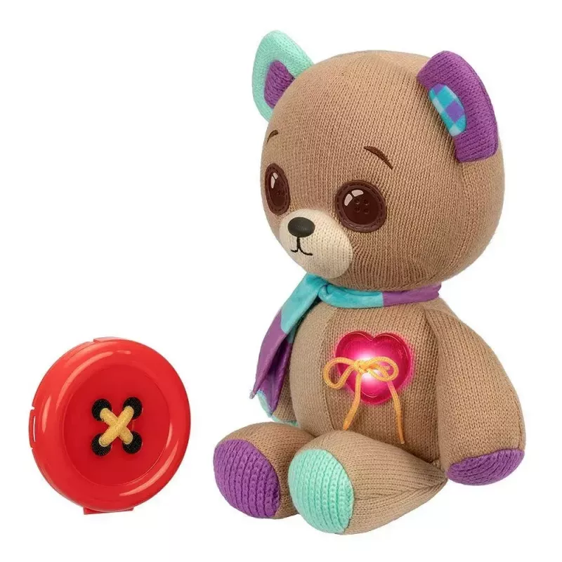 Plüsch-Interaktives Maskottchen Cobi Thready Bear – bewegungsaktiviertes Spielzeug mit Sound und Sensoren