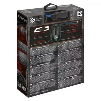 Maus Defender GM-927 Sleipnir Optic 12800dpi 6P