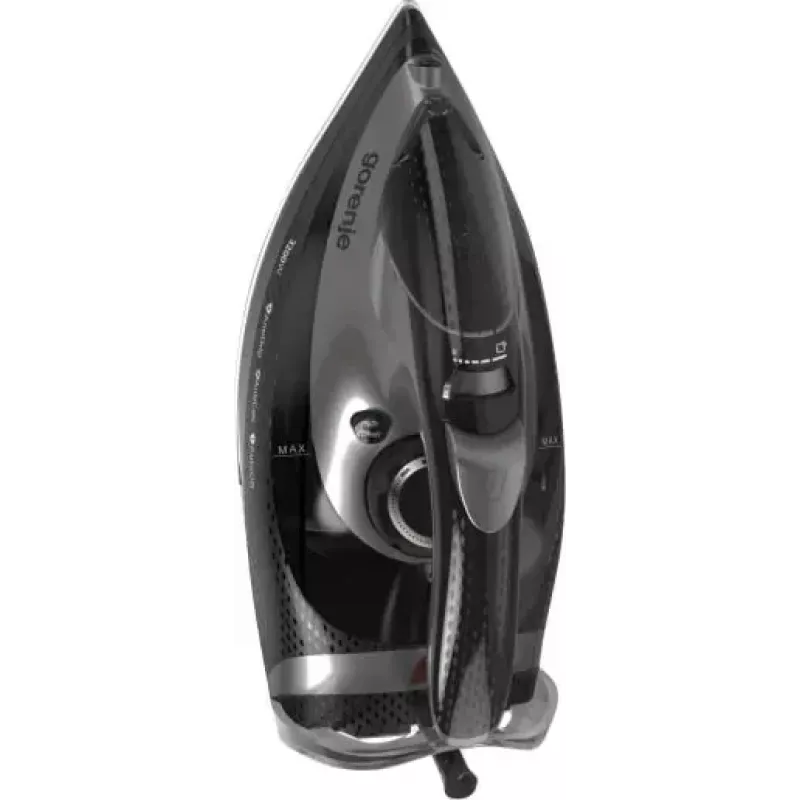 Dampfbügeleisen Gorenje SIH3200BKS — 3200 W, Keramiksohle, 0,42 l Tank, 250 g/min Dampfstoß, Vertikaldampf