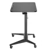 Mobiler Laptoptisch MACLEAN MC-453B mit pneumatischer Höhenverstellung, max. Höhe 109 cm, Tragkraft 8 kg