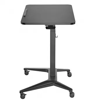 Mobiler Laptoptisch MACLEAN MC-453B mit pneumatischer Höhenverstellung, max. Höhe 109 cm, Tragkraft 8 kg