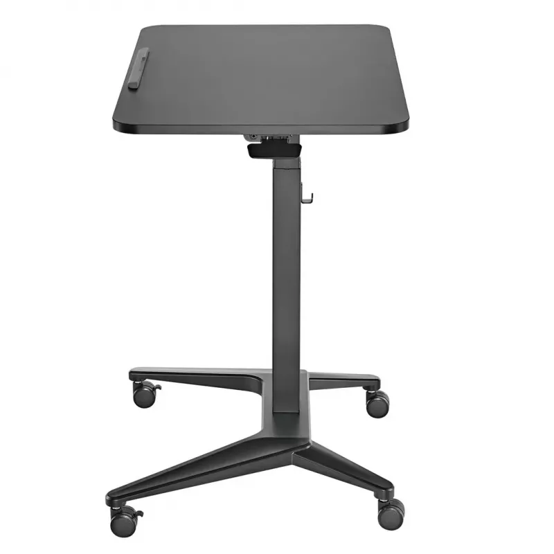 Mobiler Laptoptisch MACLEAN MC-453B mit pneumatischer Höhenverstellung, max. Höhe 109 cm, Tragkraft 8 kg