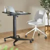 Mobiler Laptoptisch MACLEAN MC-453B mit pneumatischer Höhenverstellung, max. Höhe 109 cm, Tragkraft 8 kg