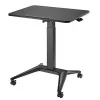 Mobiler Laptoptisch MACLEAN MC-453B mit pneumatischer Höhenverstellung, max. Höhe 109 cm, Tragkraft 8 kg