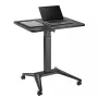 Mobiler Laptoptisch MACLEAN MC-453B mit pneumatischer Höhenverstellung, max. Höhe 109 cm, Tragkraft 8 kg