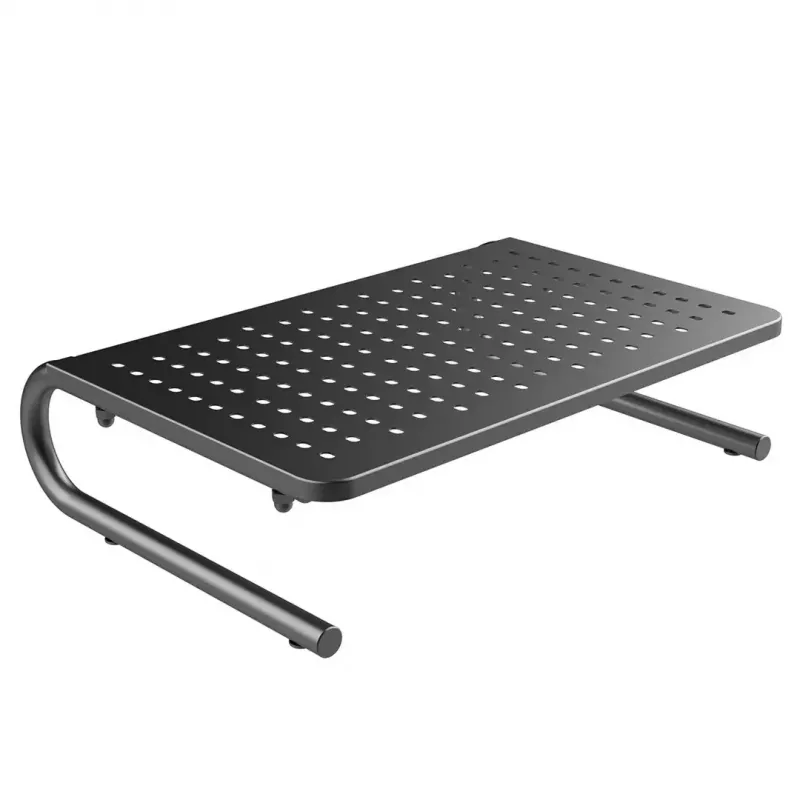 Laptop-Monitor-Ständer MACLEAN MC-948 für Bildschirme von 13 bis 32 Zoll, höhen- und neigungsverstellbar, schwarz, 370×235×100 mm, 20 kg Tragfähigkeit