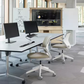 Laptop-Monitor-Ständer MACLEAN MC-948 für Bildschirme von 13 bis 32 Zoll, höhen- und neigungsverstellbar, schwarz, 370×235×100 mm, 20 kg Tragfähigkeit