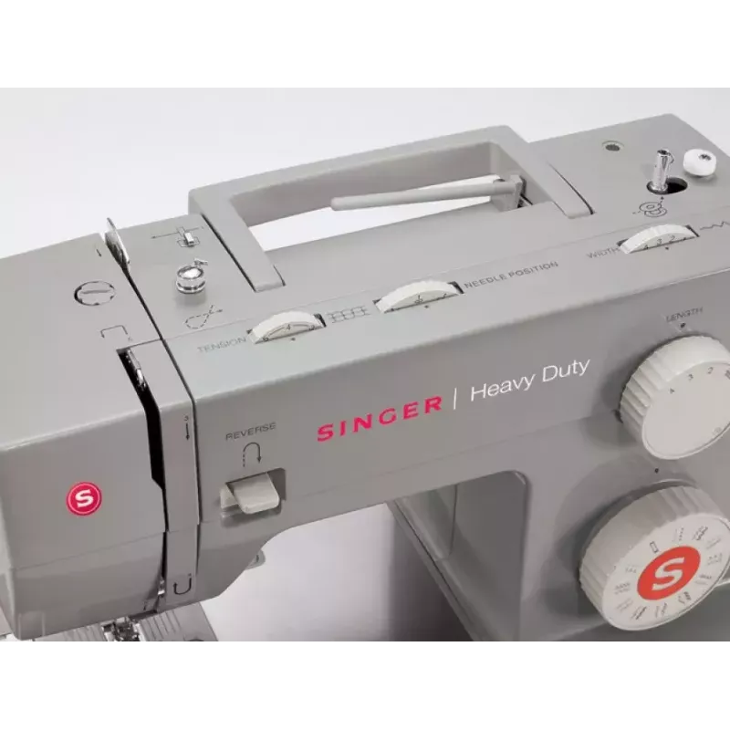 Automatische Nähmaschine SINGER Heavy Duty 4432 — 32 Stichmuster, 1100 U/min, 6 mm Stichbreite, Freiarm, 120 V
