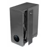 TACENS Computergehäuse 2SAGITTA20 Midi Tower, gehärtetes Glas, ATX/Micro-ITX/Mini-ITX, 1x3,5 Zoll + 2x2,5 Zoll, LED, Lüfter vorinstalliert
