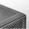 Mars Gaming MC-F Schwarz, ATX Gaming Semitower, Gehärtetes Glas Seitenfenster, Metall-Mesh-Front, 4x 120mm ARGB-Lüfter