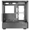 PC-Gehäuse TACENS Mars Gaming MCLCDPRO Midi Tower – Schwarz, IPS 7,2 Zoll Display, Netzteil unten, ATX/Micro‑ATX/Mini‑ITX Unterstützung