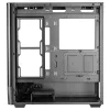 PC-Gehäuse TACENS Mars Gaming MCLCDPRO Midi Tower – Schwarz, IPS 7,2 Zoll Display, Netzteil unten, ATX/Micro‑ATX/Mini‑ITX Unterstützung