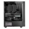 PC-Gehäuse TACENS Mars Gaming MC-PMAX Midi Tower — ATX/Micro-ATX/Mini-ITX, 3x120 mm vorne, 1x120 mm hinten, 2x3,5-Zoll- & 2x2,5-Zoll-Schächte, Schwarz