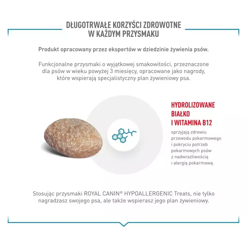 Hypoallergene Hundeleckerlis Royal Canin 230 g — Geflügel-Trainingssnacks, gluten- und zuckerfrei, für ausgewachsene Hunde