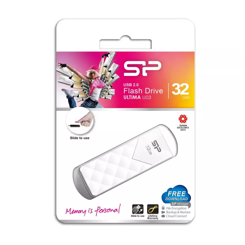 USB-Flash-Laufwerk Silicon Power 32 GB USB Typ-A 2.0 Ultima U03