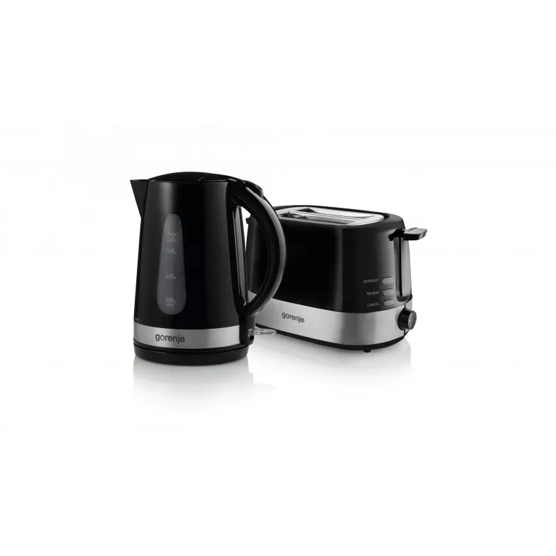 Wasserkocher Gorenje K17BK — 1,7 L, 2200 W, Schwarz