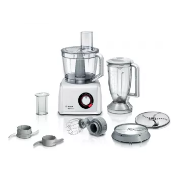 Küchenmaschine Bosch MC812W501 — 1000 W, 3,9-L-Schüssel, weiß, Edelstahlmesser