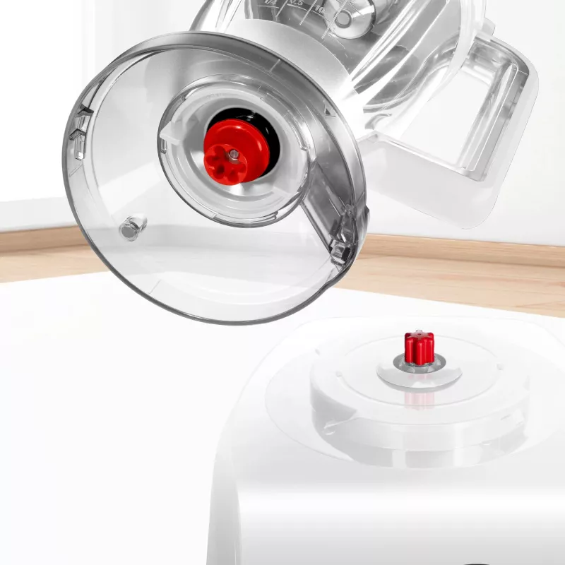 Küchenmaschine Bosch MC812W501 — 1000 W, 3,9-L-Schüssel, weiß, Edelstahlmesser