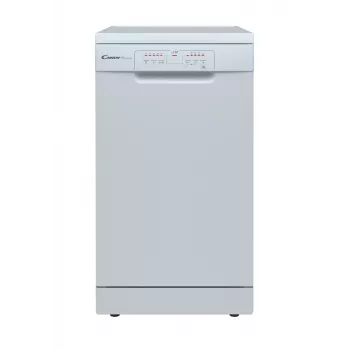 Freistehende schmale Geschirrspülmaschine CANDY Brava CDPH 2L1049W — 10 Maßgedecke, 45 cm, 49 dB, Energieklasse E