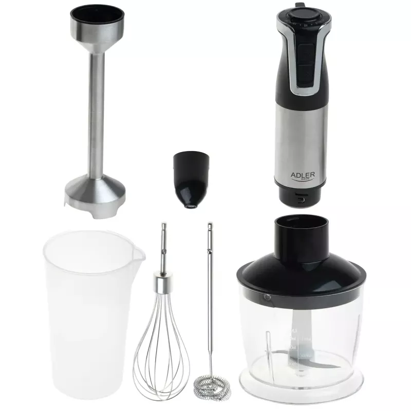 Stabmixer Adler AD 4627 1800W 20 Geschwindigkeiten Turbo-Modus Zerkleinerer