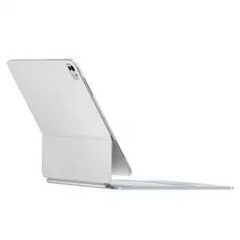 Apple Magic Tastatur für iPad Pro 13 inch M4 Schwedisch Weiß Wireless Trackpad