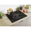 Candy CVW6BB Kochfeld Schwarz Einbau 59,5 cm Gas 4 Zone(n)