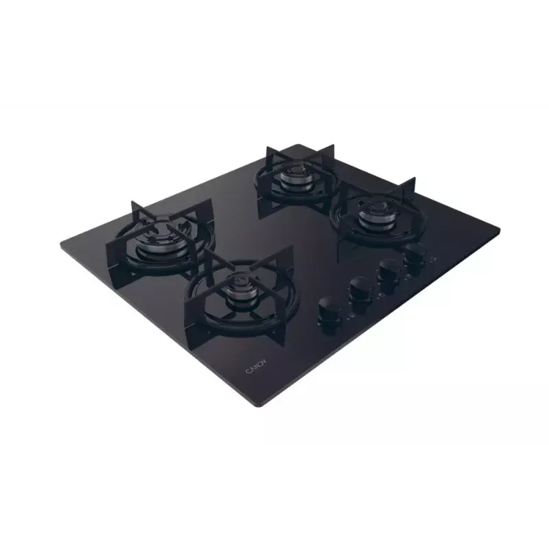 Candy CVW6BB Kochfeld Schwarz Einbau 59,5 cm Gas 4 Zone(n)