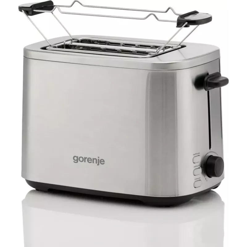 Toaster Gorenje T800DS – 2-Slot-Edelstahltoaster, kompaktes Haushaltsmodell