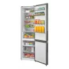 Freistehende Kühl-Gefrierkombination Midea MDRB600MME46, 443 L gesamt, 313 L Kühlschrank (No Frost), 130 L Gefrierschrank, Klasse E, Edelstahl