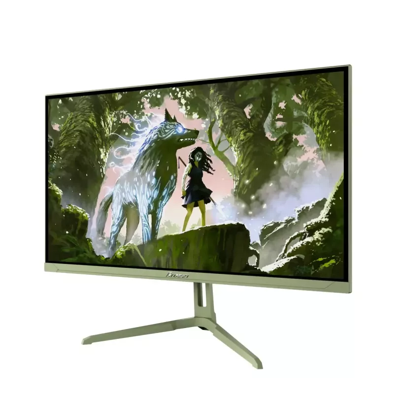 24 Zoll Arozzi Nova Computermonitor – 23,8 Zoll (60,5 cm) Full HD 1920×1080 IPS LED, 1 ms, VESA, integrierte Lautsprecher, grün