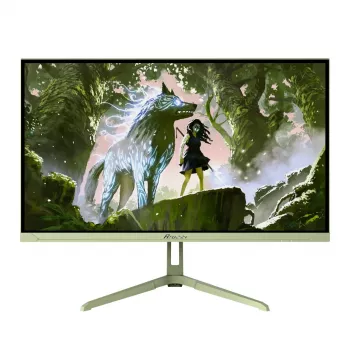 24 Zoll Arozzi Nova Computermonitor – 23,8 Zoll (60,5 cm) Full HD 1920×1080 IPS LED, 1 ms, VESA, integrierte Lautsprecher, grün