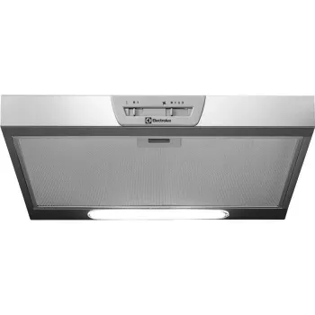 Unterbau-Dunstabzugshaube Electrolux LFU215X, Edelstahl, 498×132–510 mm, 3 Geschwindigkeiten, 272 m³/h, Aluminium-Fettfilter