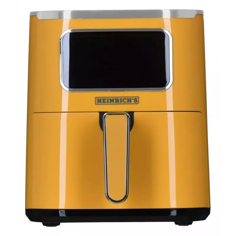 Heißluftfritteuse HEINRICH'S HFR 8216, 5,0 l Fassungsvermögen, 1450 W, gelb