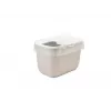 Katzentoilette mit Obereinstieg Savic Hop In, Kunststoff, beige/weiß, 585×390×395 mm