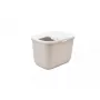 Katzentoilette mit Obereinstieg Savic Hop In, Kunststoff, beige/weiß, 585×390×395 mm