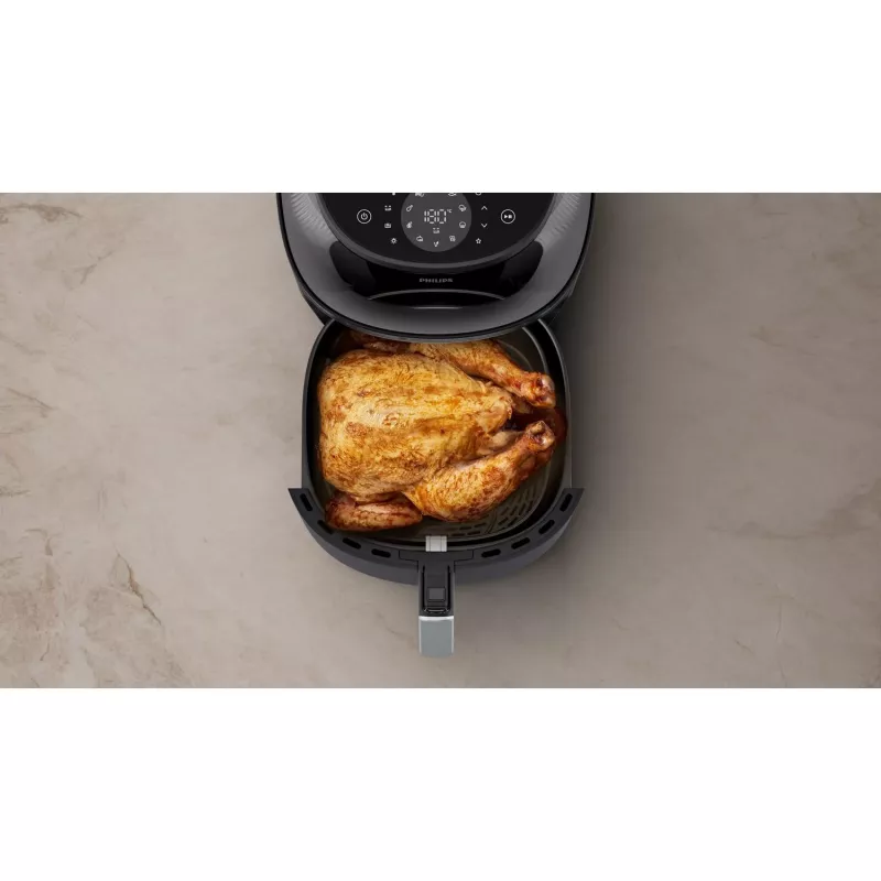 Heißluftfritteuse Philips 3000 Series NA342/00 — 7,2 L, 2000 W, 16 Programme, Touch-Bedienung, Schwarz Gold